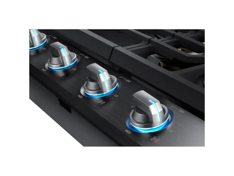 Samsung NA30N7755TG 30" Gas Cooktop with 22K BTU True Dual Power Burner (2018) - Image 4
