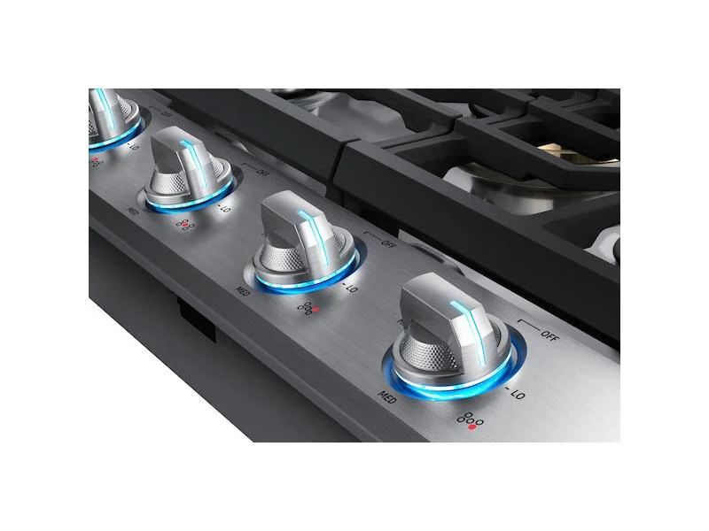 Samsung NA30N7755TS 30" Gas Cooktop with 22K BTU True Dual Power Burner (2018) - Image 4