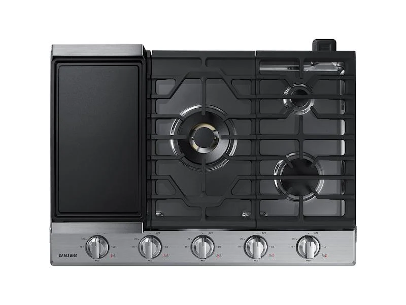 Samsung NA30N7755TS 30" Gas Cooktop with 22K BTU True Dual Power Burner (2018) - Image 7