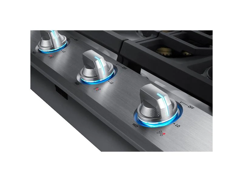 Samsung NA36N7755TS 36" Gas Cooktop with 22K BTU True Dual Power Burner (2018) - Image 4