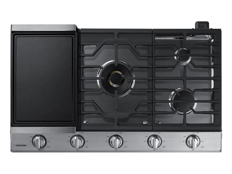 Samsung NA36N7755TS 36" Gas Cooktop with 22K BTU True Dual Power Burner (2018) - Image 7
