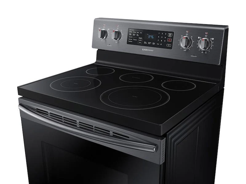 Samsung NE59M4320SG 5.9 cu. ft. Freestanding Electric Range with Convection in Black Stainless Steel - Image 9