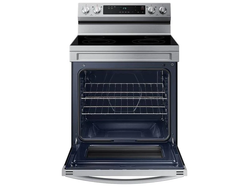 Samsung NE63A6111SS 6.3 cu. ft. Smart Freestanding Electric Range with Steam Clean in Stainless Steel - Image 10