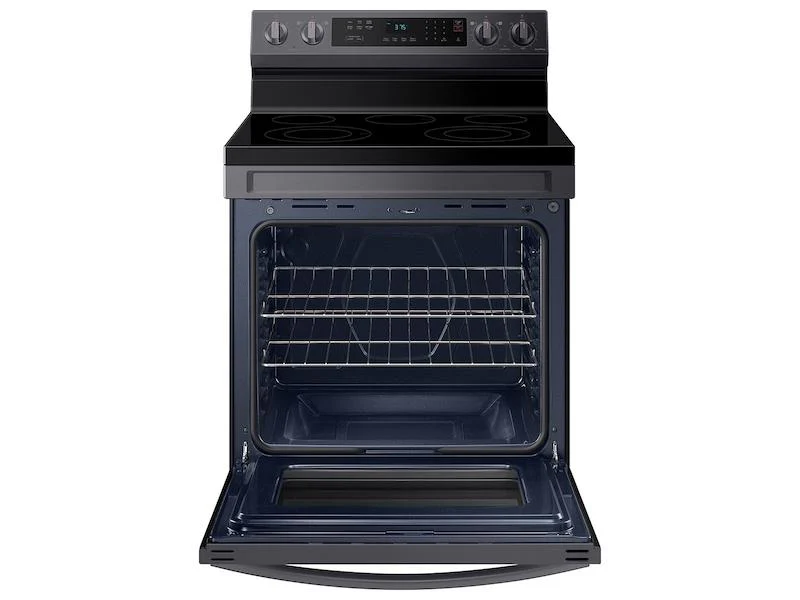 Samsung NE63A6311SG 6.3 cu. ft. Smart Freestanding Electric Range with Rapid Boil™ & Self Clean in Black Stainless Steel - Image 10