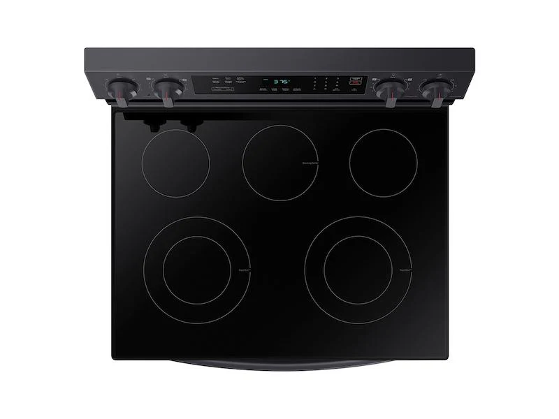 Samsung NE63A6311SG 6.3 cu. ft. Smart Freestanding Electric Range with Rapid Boil™ & Self Clean in Black Stainless Steel - Image 5