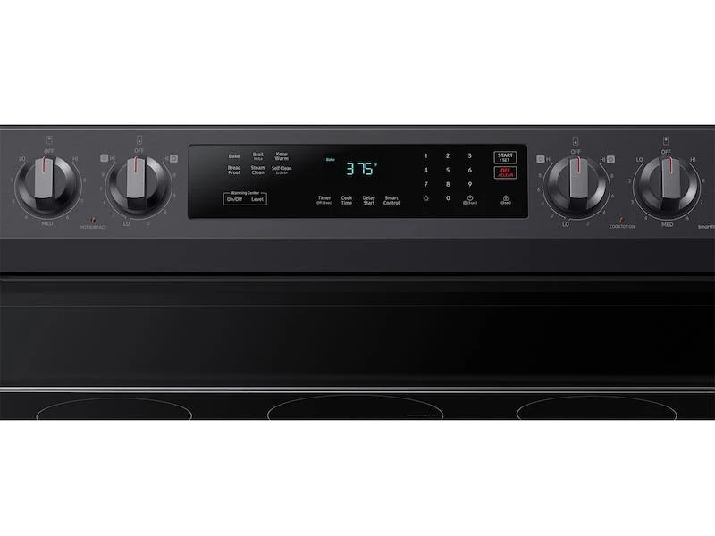 Samsung NE63A6311SG 6.3 cu. ft. Smart Freestanding Electric Range with Rapid Boil™ & Self Clean in Black Stainless Steel - Image 6