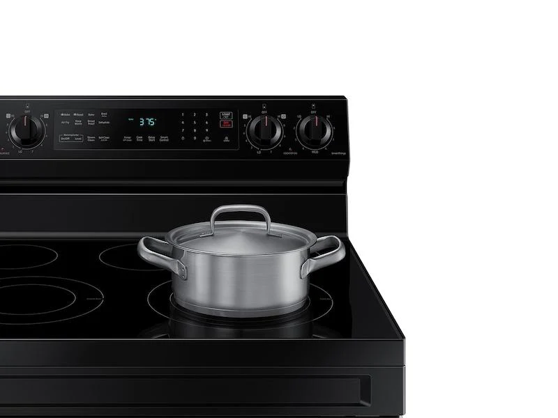 Samsung NE63A6511SB 6.3 cu. ft. Smart Freestanding Electric Range with No-Preheat Air Fry & Convection in Black - Image 4