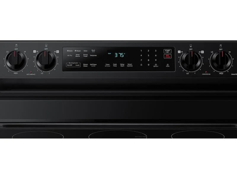 Samsung NE63A6511SB 6.3 cu. ft. Smart Freestanding Electric Range with No-Preheat Air Fry & Convection in Black - Image 6