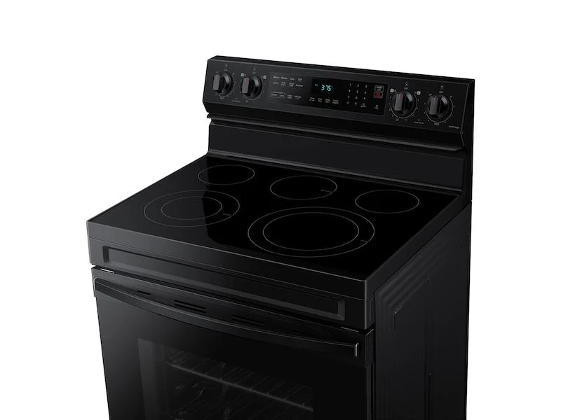 Samsung NE63A6511SB 6.3 cu. ft. Smart Freestanding Electric Range with No-Preheat Air Fry & Convection in Black - Image 7