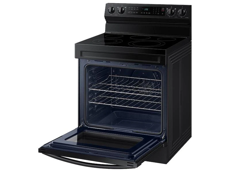 Samsung NE63A6511SB 6.3 cu. ft. Smart Freestanding Electric Range with No-Preheat Air Fry & Convection in Black - Image 9