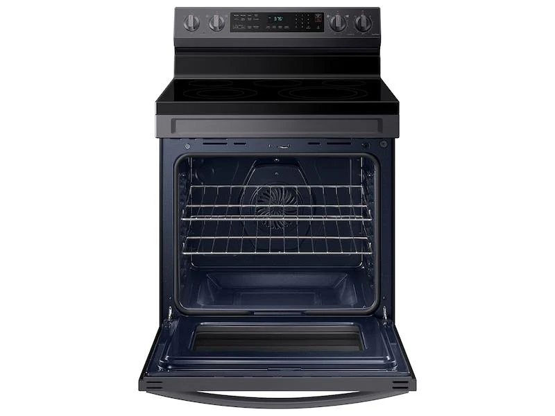 Samsung NE63A6511SG 6.3 cu.ft.Smart Freestanding Electric Range with No-Preheat Air Fry & Convection in Black Stainless Steel - Image 10