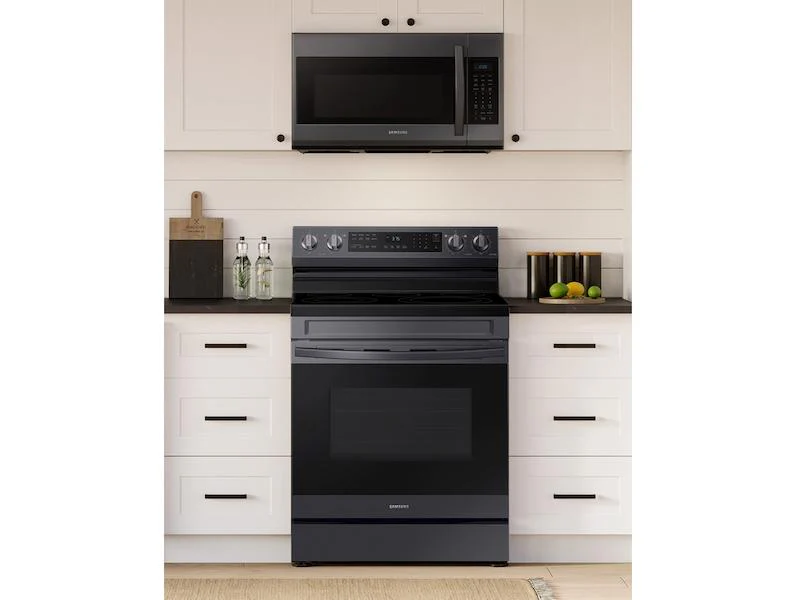 Samsung NE63A6511SG 6.3 cu.ft.Smart Freestanding Electric Range with No-Preheat Air Fry & Convection in Black Stainless Steel - Image 3