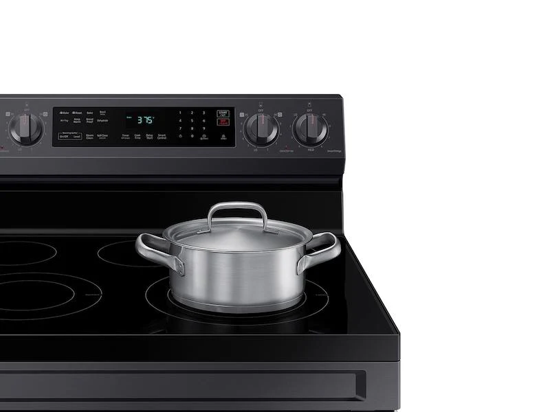 Samsung NE63A6511SG 6.3 cu.ft.Smart Freestanding Electric Range with No-Preheat Air Fry & Convection in Black Stainless Steel - Image 4