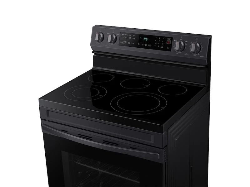 Samsung NE63A6511SG 6.3 cu.ft.Smart Freestanding Electric Range with No-Preheat Air Fry & Convection in Black Stainless Steel - Image 7