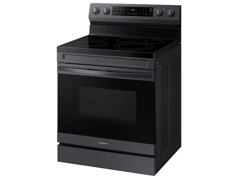 Samsung NE63A6511SG 6.3 cu.ft.Smart Freestanding Electric Range with No-Preheat Air Fry & Convection in Black Stainless Steel - Image 8