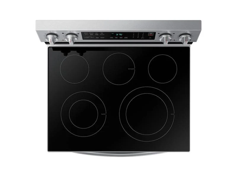 Samsung NE63A6511SS 6.3 cu. ft. Smart Freestanding Electric Range with No-Preheat Air Fry & Convection in Stainless Steel - Image 5