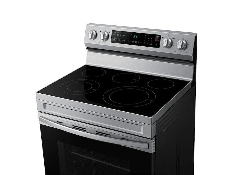 Samsung NE63A6511SS 6.3 cu. ft. Smart Freestanding Electric Range with No-Preheat Air Fry & Convection in Stainless Steel - Image 7