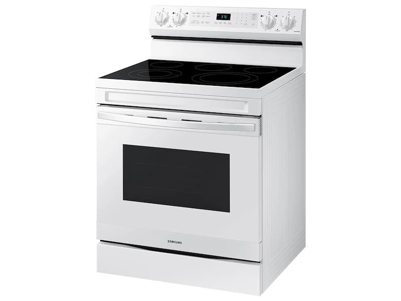 6.3 cu. ft. Smart Freestanding Electric Range with No-Preheat Air Fry & Convection in White - Image 8