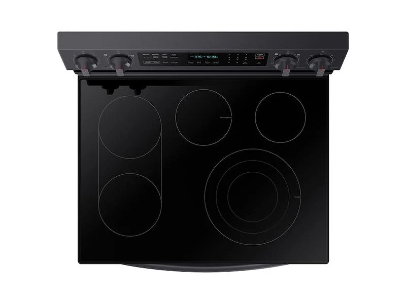 Samsung NE63A6711SG 6.3 cu. ft. Smart Freestanding Electric Range with No-Preheat Air Fry, Convection+ & Griddle in Black Stainless Steel - Image 6