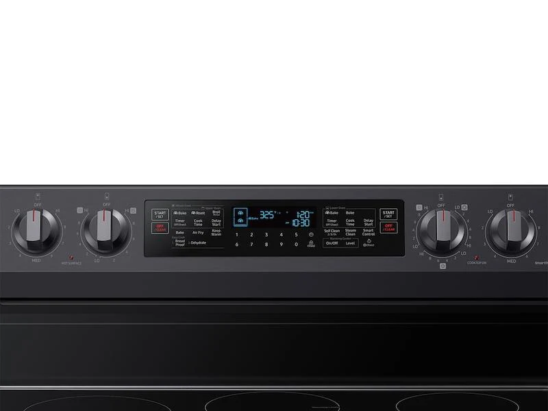 Samsung NE63A6751SG 6.3 cu. ft. Smart Freestanding Electric Range with Flex Duo™, No-Preheat Air Fry & Griddle in Black Stainless Steel - Image 6