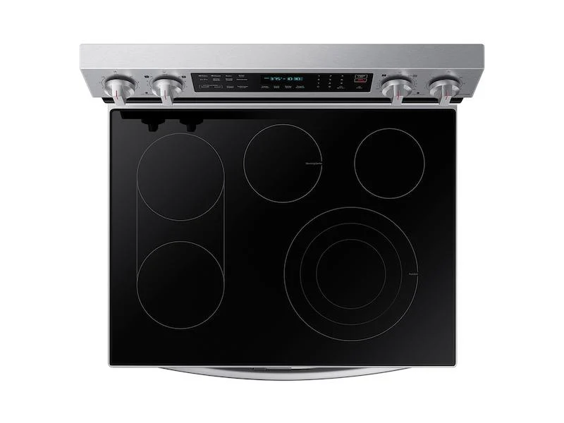 Samsung NE63A6751SS 6.3 cu. ft. Smart Freestanding Electric Range with Flex Duo™, No-Preheat Air Fry & Griddle in Stainless Steel - Image 4