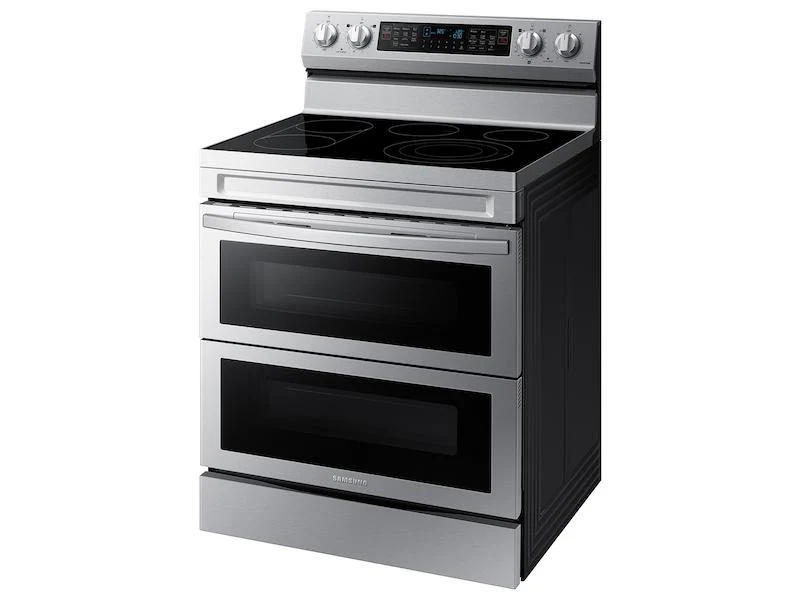Samsung NE63A6751SS 6.3 cu. ft. Smart Freestanding Electric Range with Flex Duo™, No-Preheat Air Fry & Griddle in Stainless Steel - Image 8