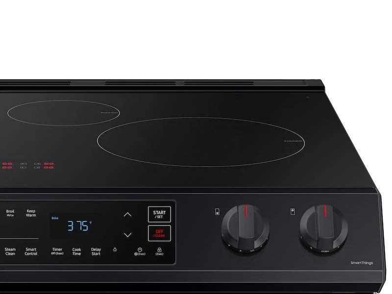 Samsung NE63B8211SG 6.3 cu. ft. Smart Rapid Heat Induction Slide-in Range in Black Stainless Steel - Image 6