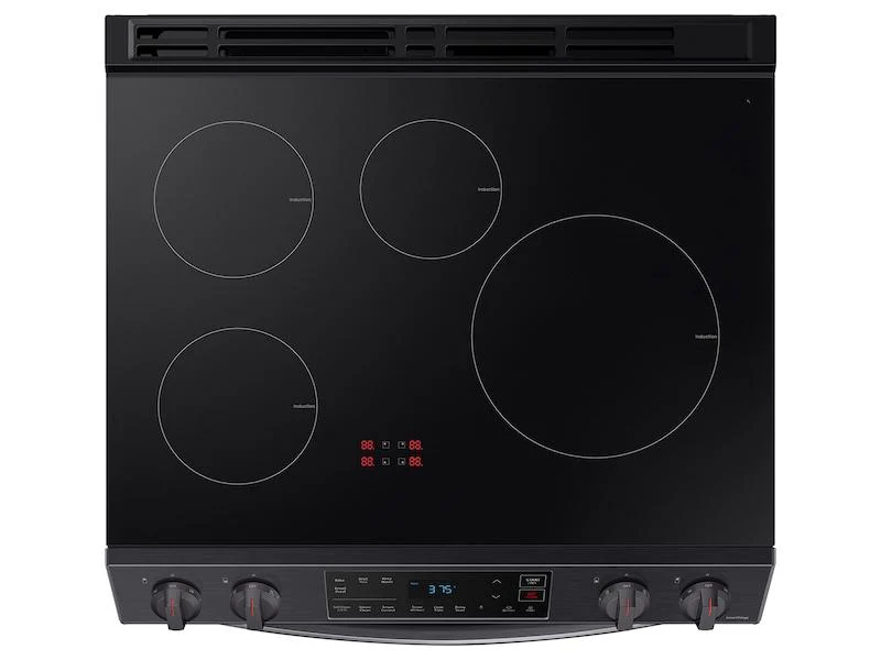 Samsung NE63B8211SG 6.3 cu. ft. Smart Rapid Heat Induction Slide-in Range in Black Stainless Steel - Image 7