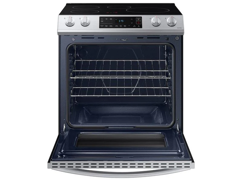 Samsung 6.3 cu. ft. Smart Rapid Heat Induction Slide-in Range in Stainless Steel - Image 4
