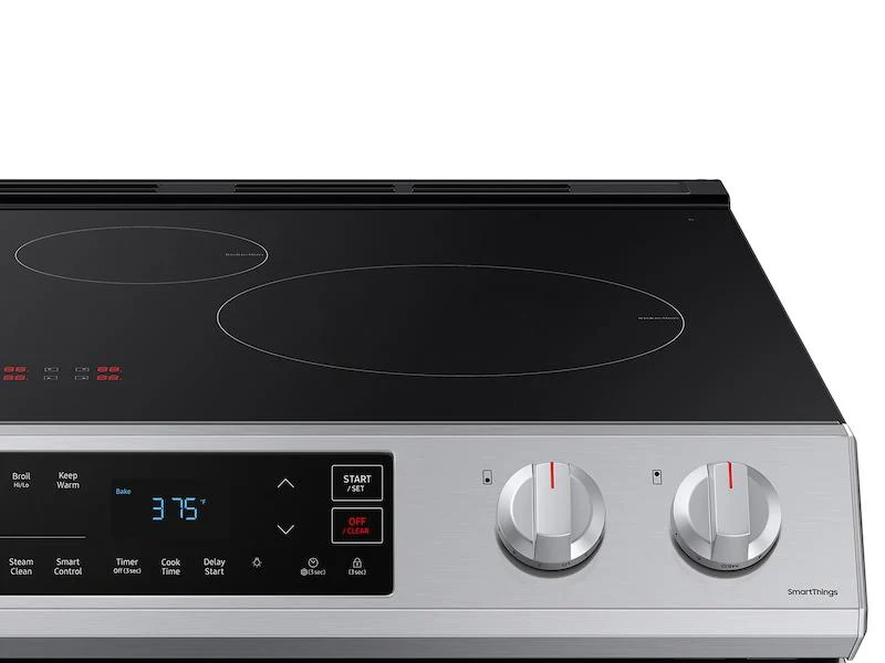 Samsung 6.3 cu. ft. Smart Rapid Heat Induction Slide-in Range in Stainless Steel - Image 6