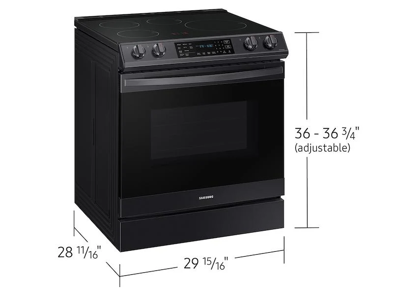 Samsung 6.3 cu. ft. Smart Rapid Heat Induction Slide-in Range with Air Fry - Image 2
