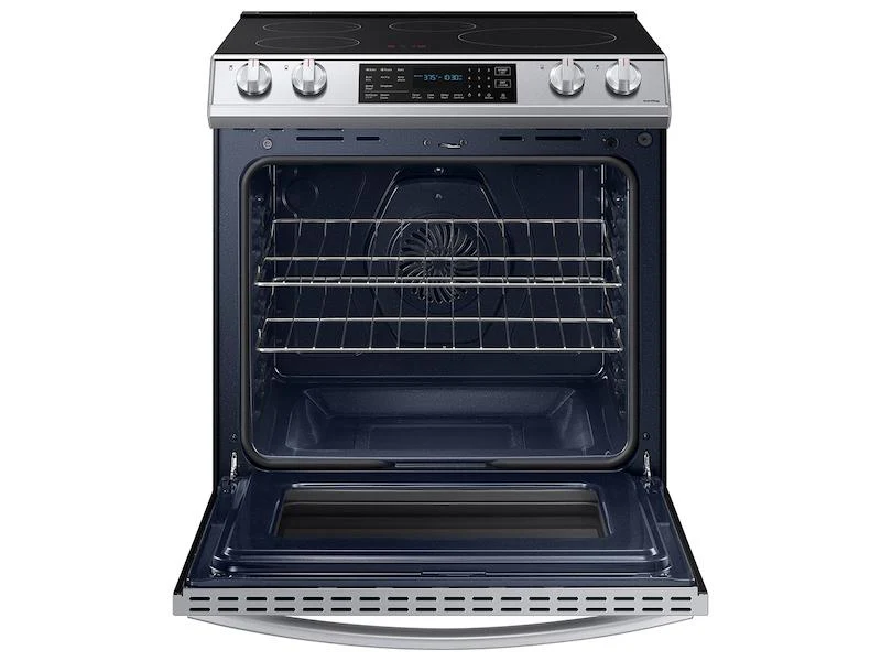 Samsung 6.3 cu. ft. Smart Rapid Heat Induction Slide-in Range with Air Fry - Image 4