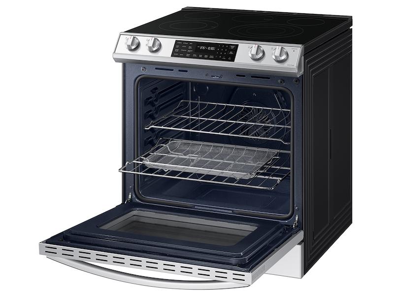 Samsung Bespoke 6.3 cu. ft. Smart Front Control Slide-In Electric Range with Air Fry - Image 10
