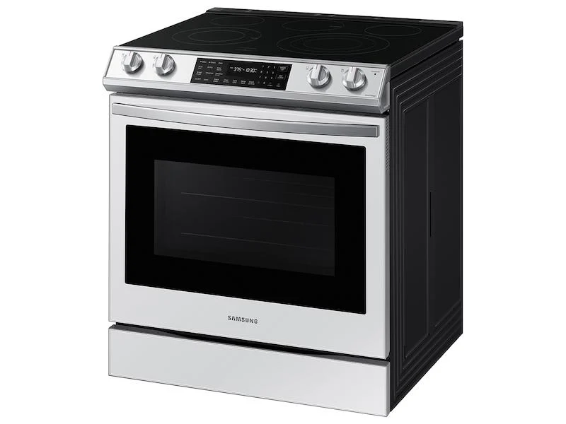 Samsung Bespoke 6.3 cu. ft. Smart Front Control Slide-In Electric Range with Air Fry - Image 9