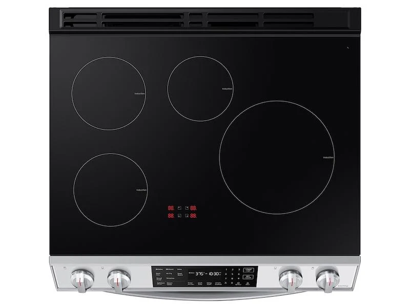 Samsung Bespoke 6.3 cu. ft. Smart Rapid Heat Induction Slide-in Range with Air Fry - Image 8