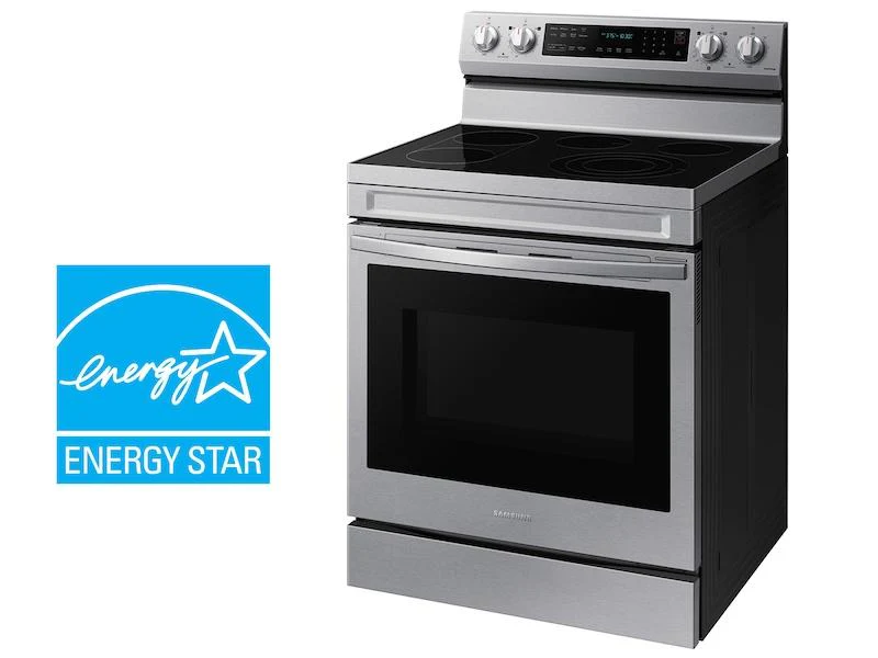 Samsung NE63D6711SR 6.3 cu. ft. Smart Freestanding ENERGY STAR® Certified Electric Range with Air Fry and Griddle in Stainless Steel - Image 3