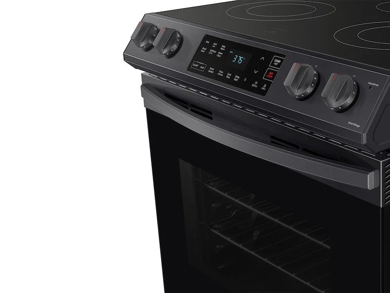 6.3 cu. ft. Smart Slide-in Electric Range in Black Stainless Steel - Image 5