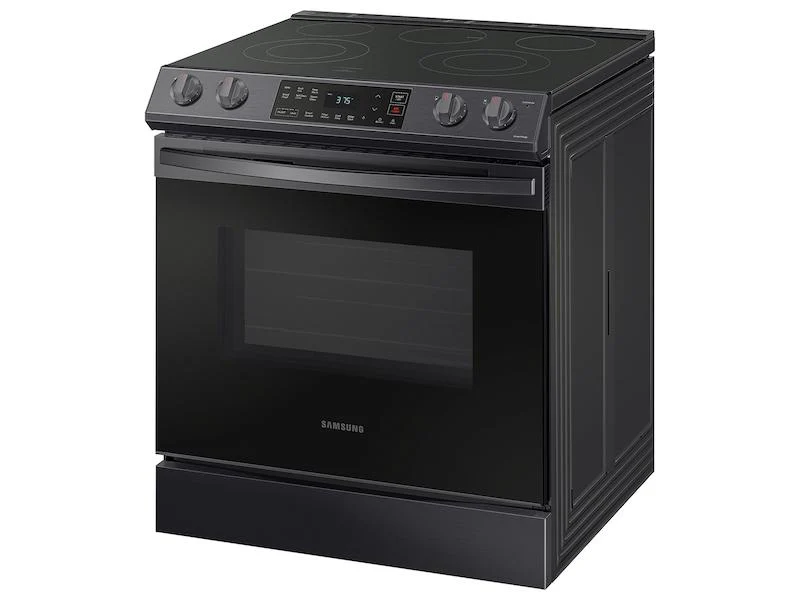 6.3 cu. ft. Smart Slide-in Electric Range in Black Stainless Steel - Image 8