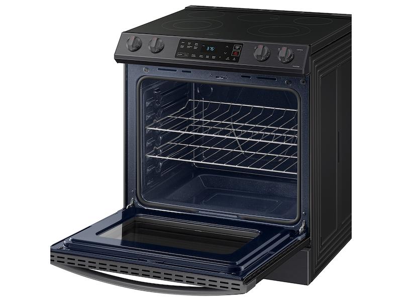 6.3 cu. ft. Smart Slide-in Electric Range in Black Stainless Steel - Image 9
