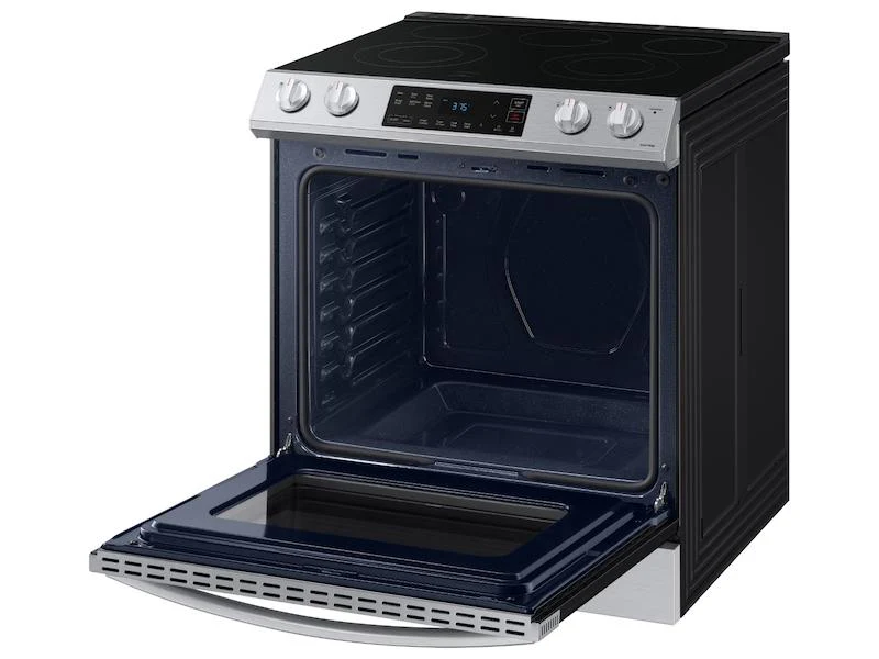 SAMSUNG 6.3 cu. ft. Smart Slide-in Electric Range in Stainless Steel - Image 10