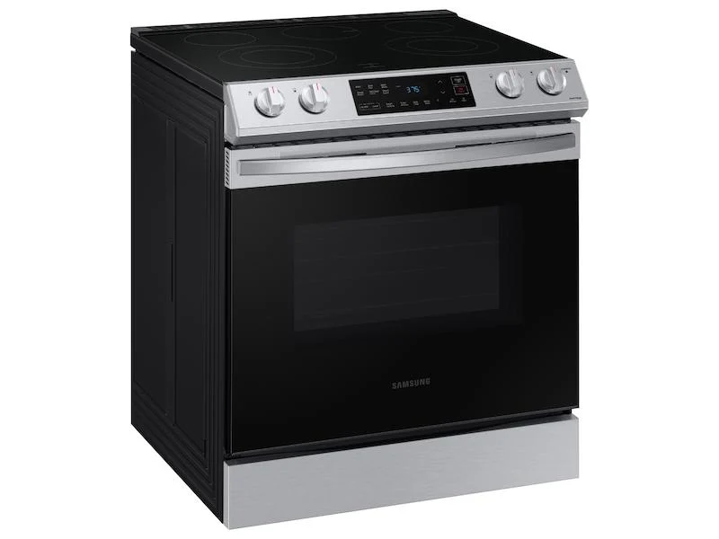 SAMSUNG 6.3 cu. ft. Smart Slide-in Electric Range in Stainless Steel - Image 11