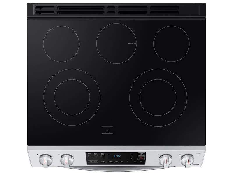 SAMSUNG 6.3 cu. ft. Smart Slide-in Electric Range in Stainless Steel - Image 7