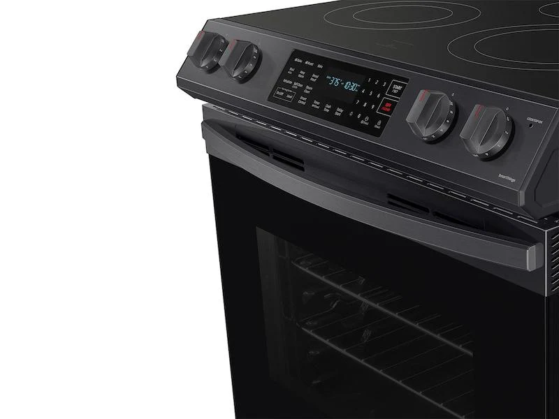 Samsung NE63T8311SG 6.3 cu. ft. Smart Slide-in Electric Range with Convection in Black Stainless Steel - Image 5