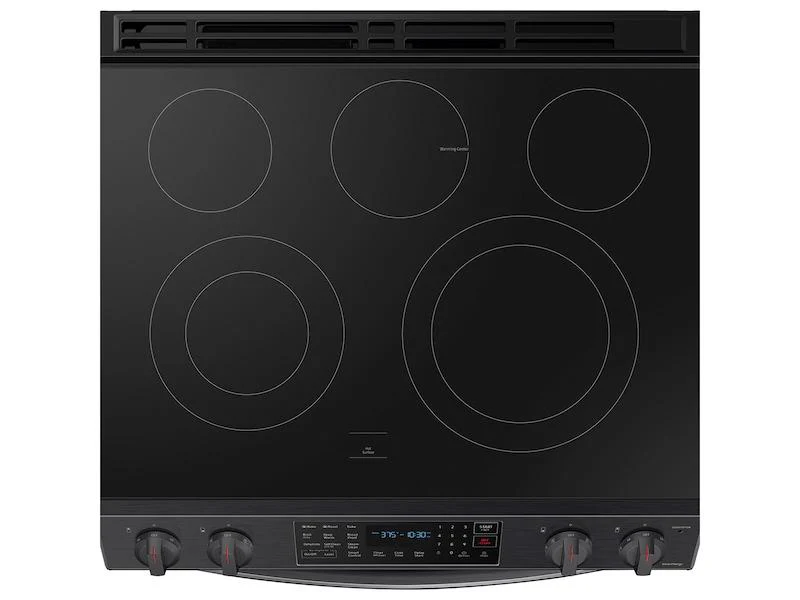 Samsung NE63T8311SG 6.3 cu. ft. Smart Slide-in Electric Range with Convection in Black Stainless Steel - Image 7