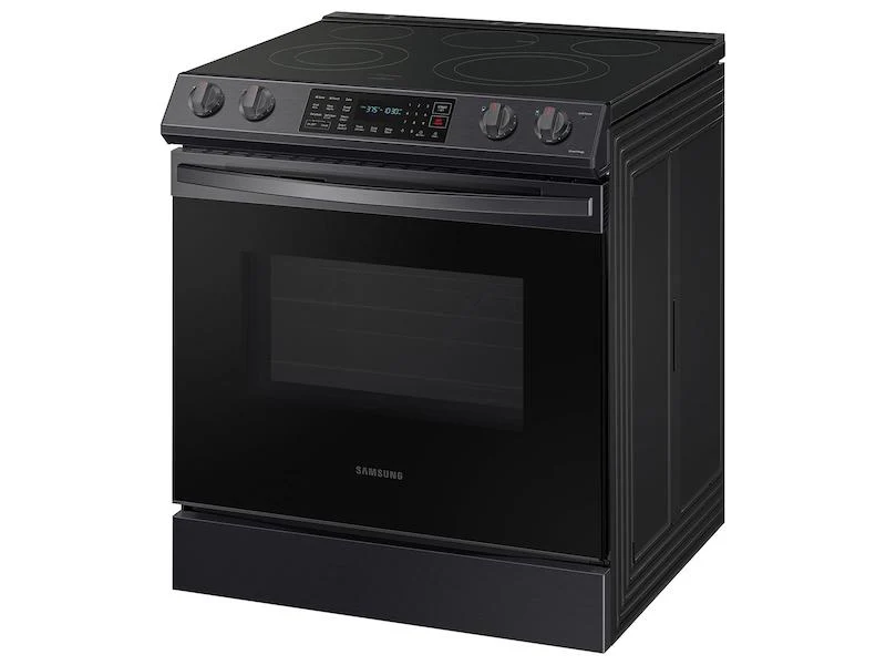 Samsung NE63T8311SG 6.3 cu. ft. Smart Slide-in Electric Range with Convection in Black Stainless Steel - Image 8