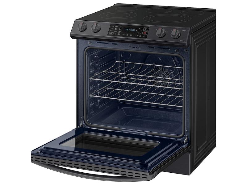 Samsung NE63T8311SG 6.3 cu. ft. Smart Slide-in Electric Range with Convection in Black Stainless Steel - Image 9