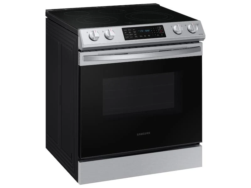 6.3 cu. ft. Smart Slide-in Electric Range with Convection in Stainless Steel - Image 11