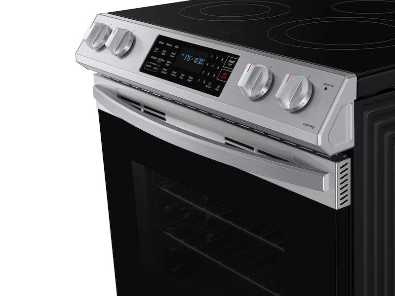 6.3 cu. ft. Smart Slide-in Electric Range with Convection in Stainless Steel - Image 5