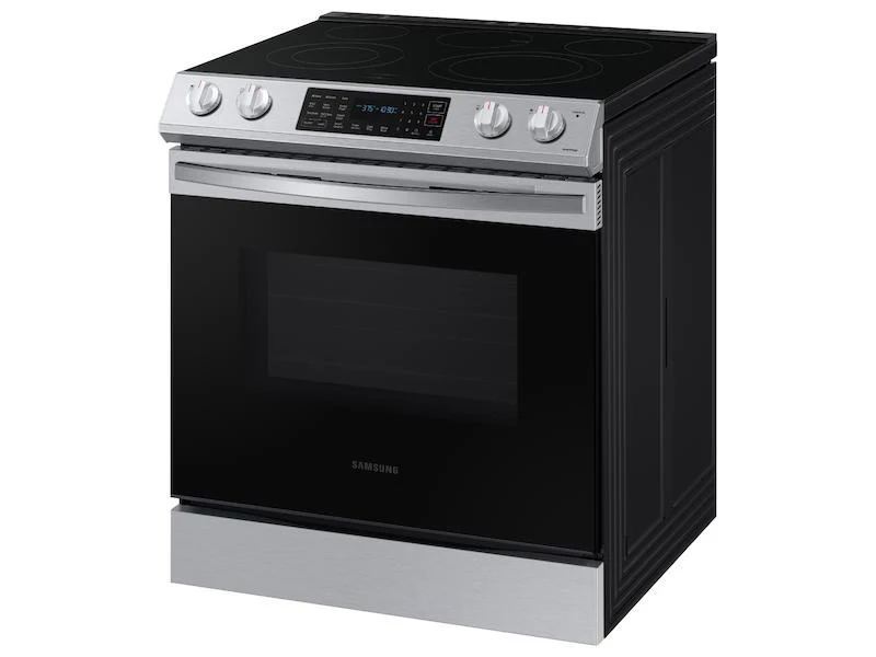 6.3 cu. ft. Smart Slide-in Electric Range with Convection in Stainless Steel - Image 8