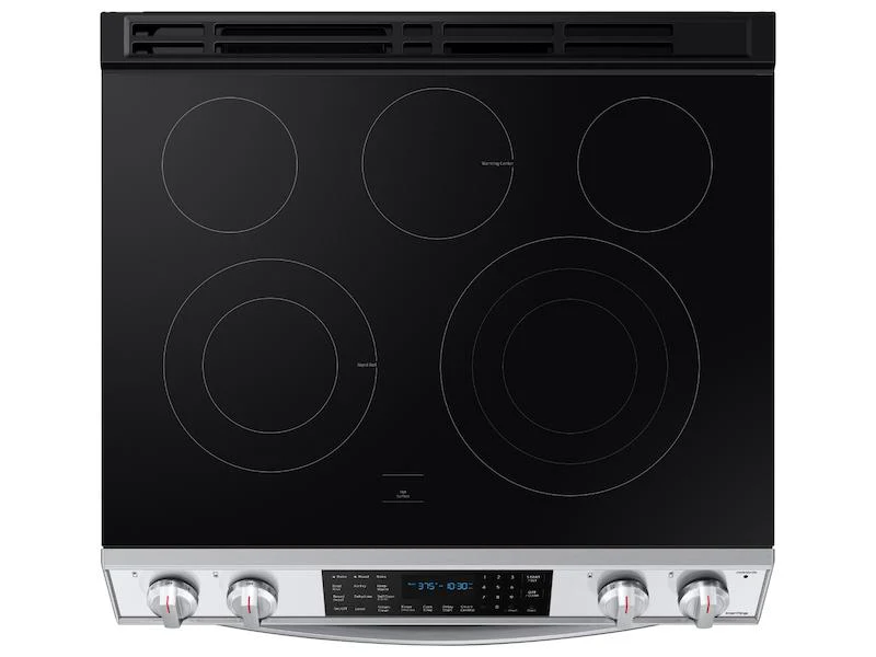 Samsung 6.3 cu. ft. Smart Slide-in Electric Range with Air Fry in Stainless Steel - Image 7